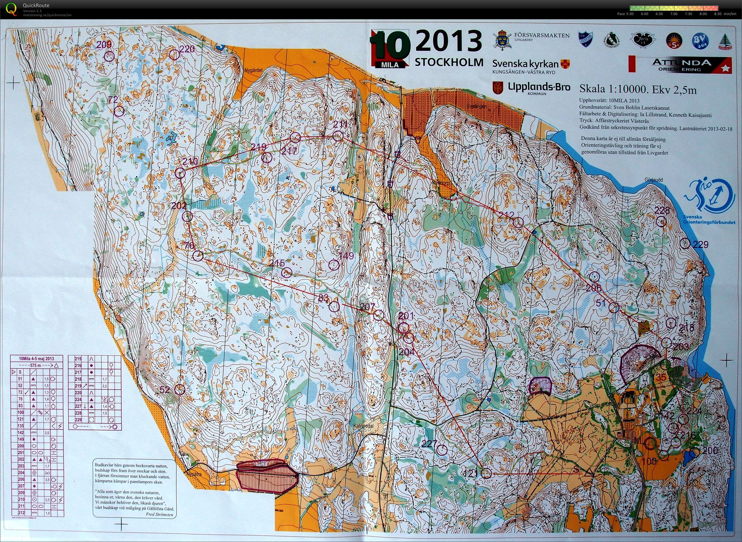 10MILA 2013, Stockholm, Sweden (04.05.2013)