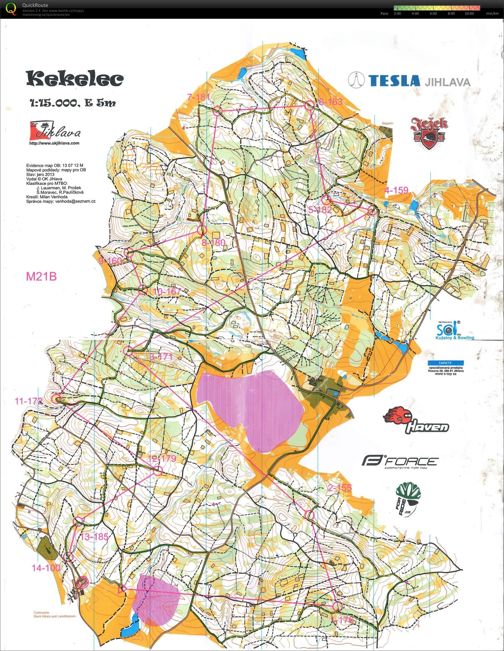 5. ČP MTBO (18.05.2013)