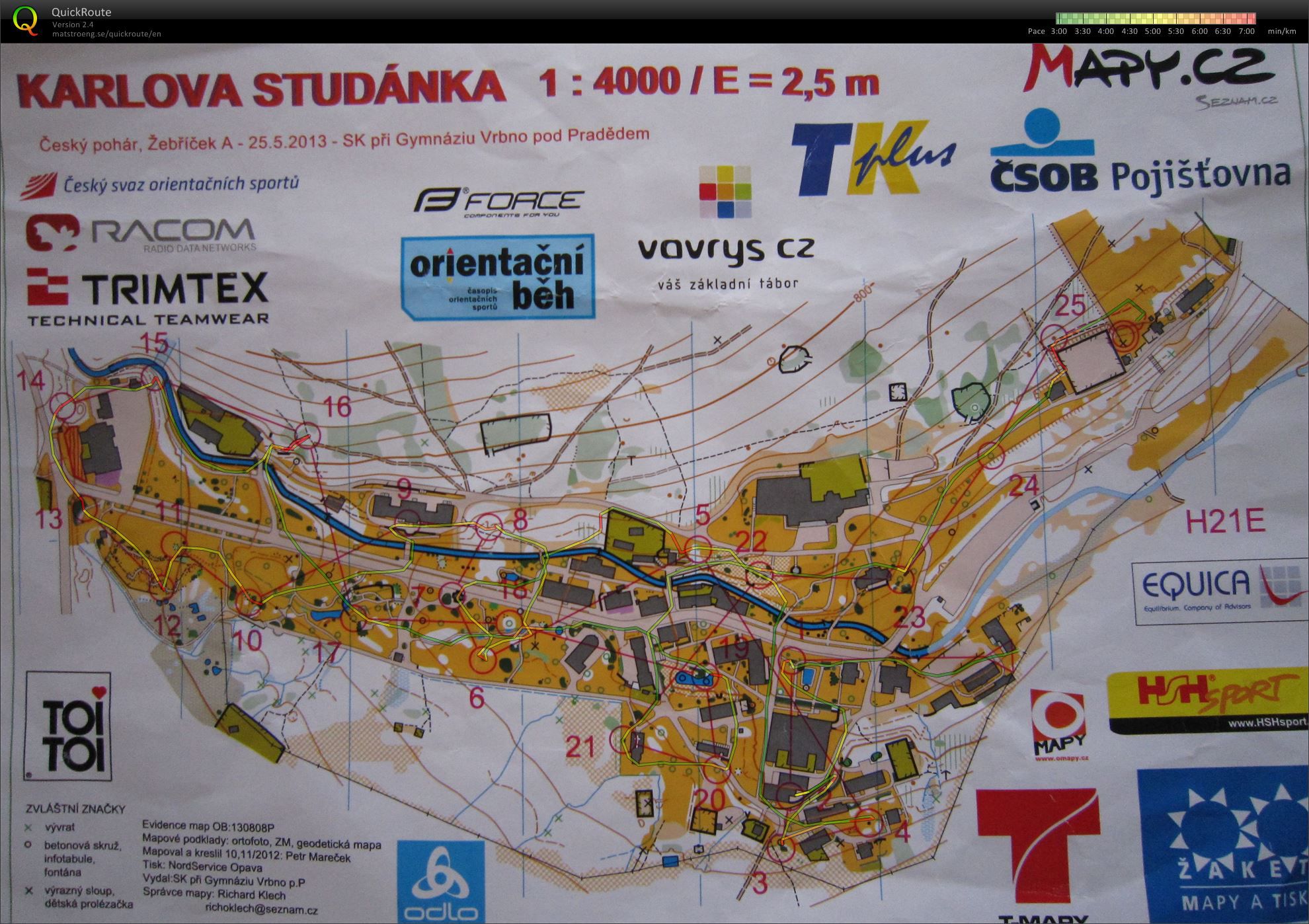 Sprint cup - Karlova Studánka (25.05.2013)
