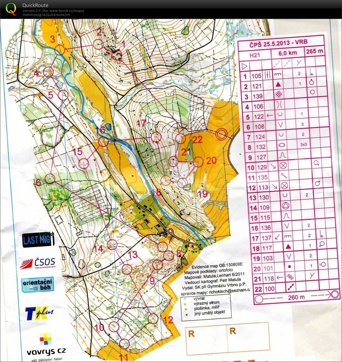 mapový trénink (12.06.2013)