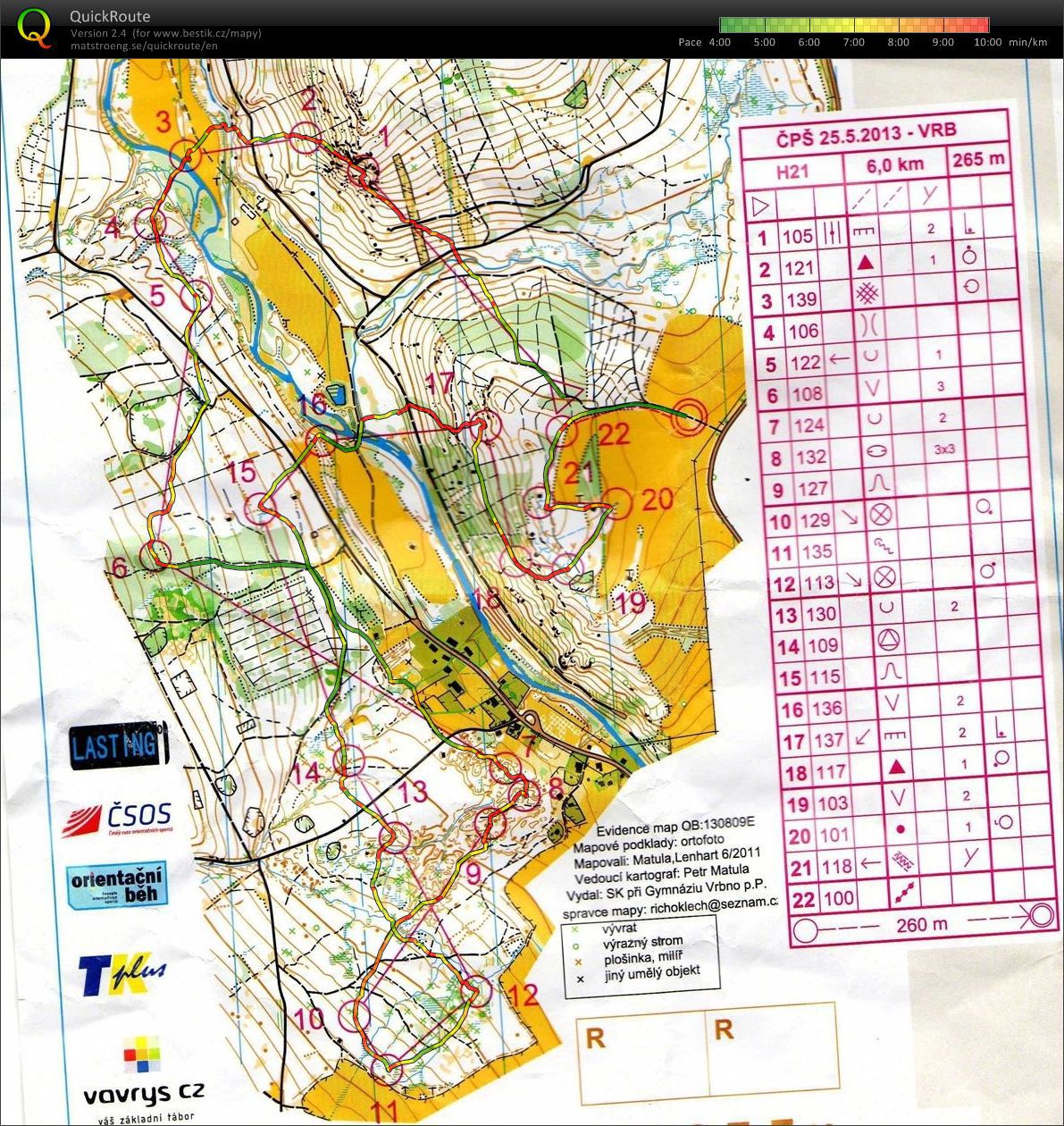 mapový trénink (12.06.2013)
