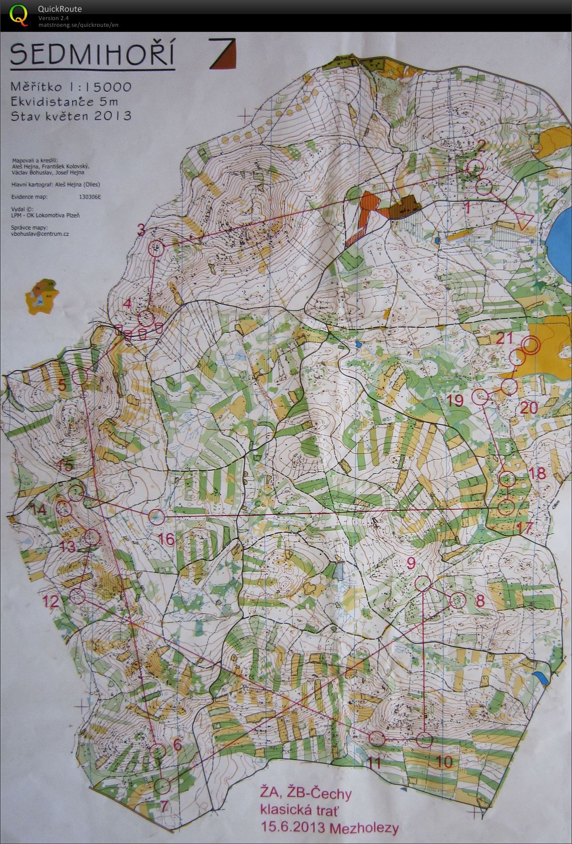 Český pohár Mezholezy - klasika (15.06.2013)