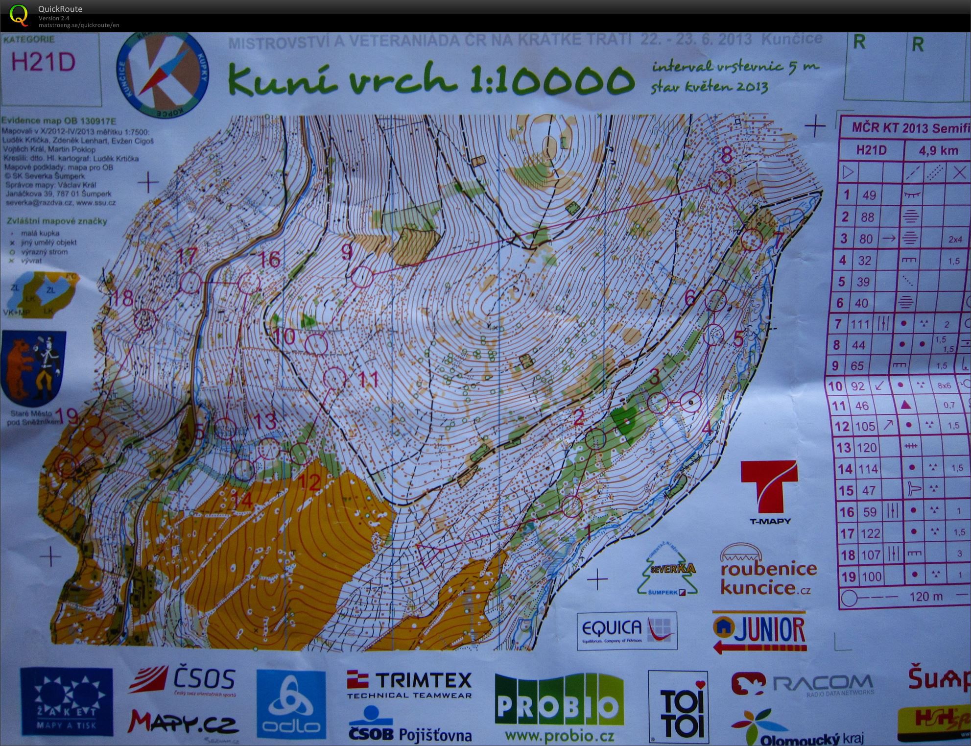 MČR krátká trať - semifinále (22.06.2013)