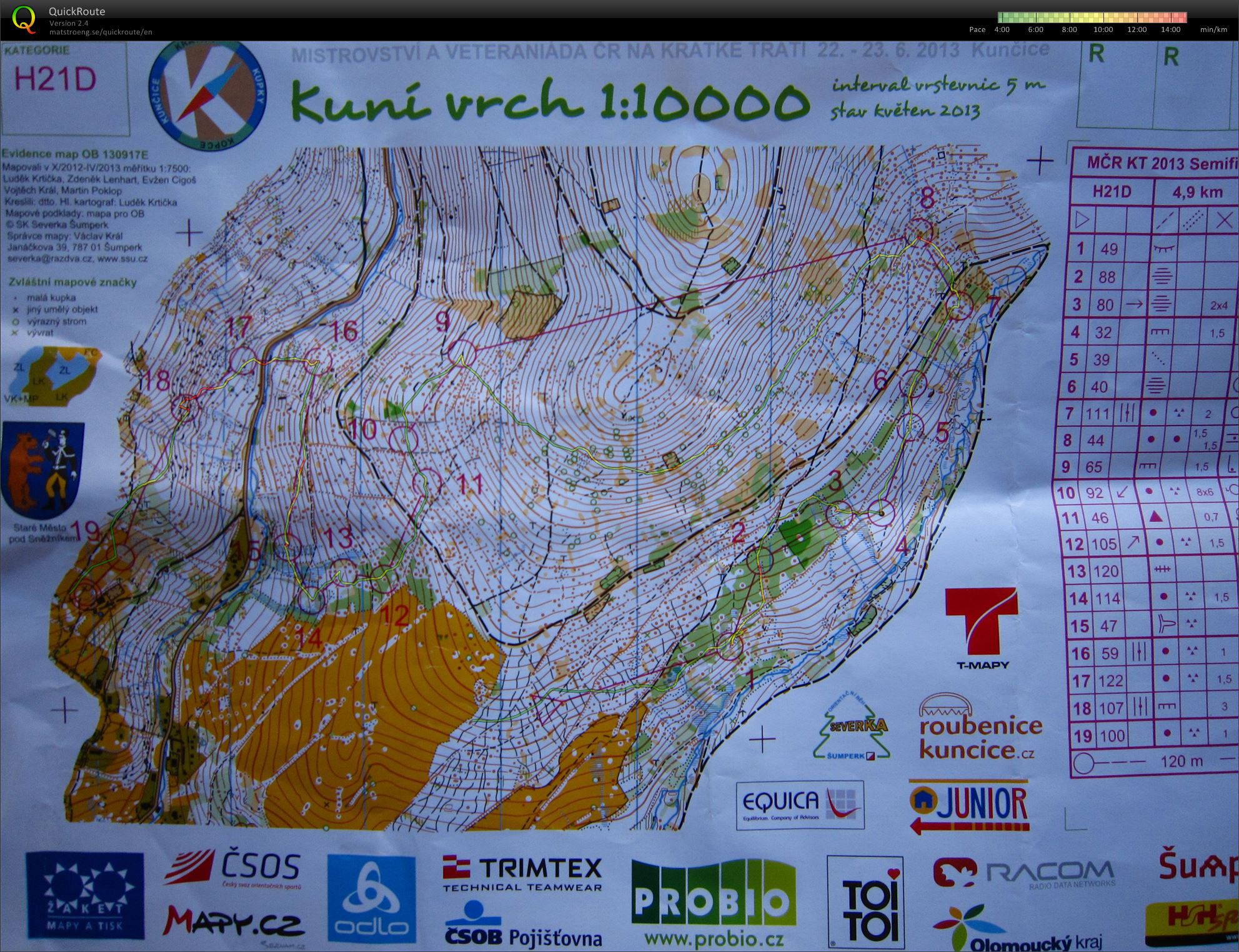 MČR krátká trať - semifinále (22.06.2013)