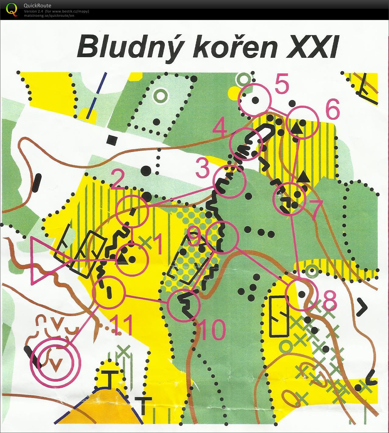 Rodinné štafety_vložený skalní sprintík (20.10.2013)