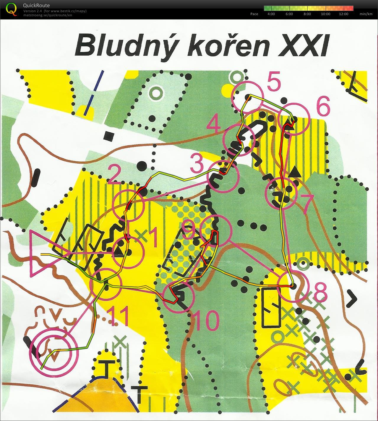 Rodinné štafety_vložený skalní sprintík (20.10.2013)
