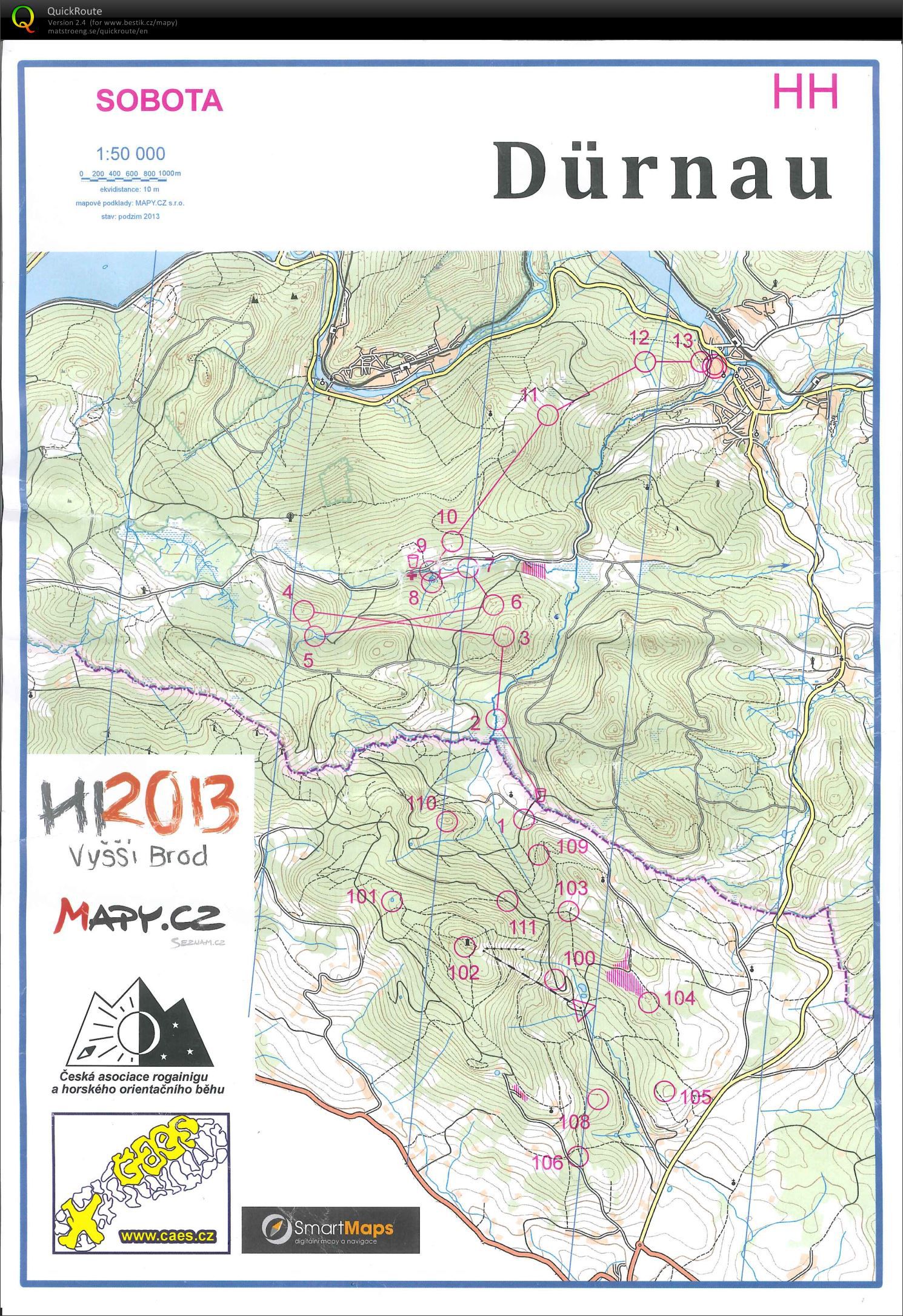 MČR HROB 2013 sobota (02.11.2013)