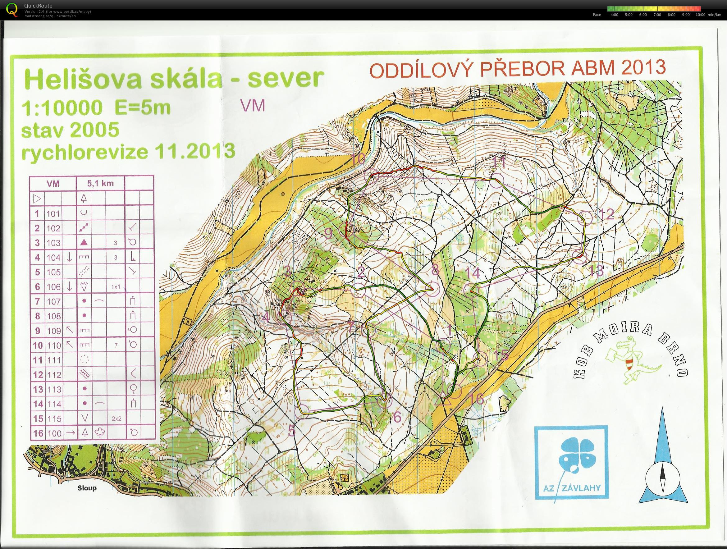 Oddílový přebor - etapa 1 (09.11.2013)