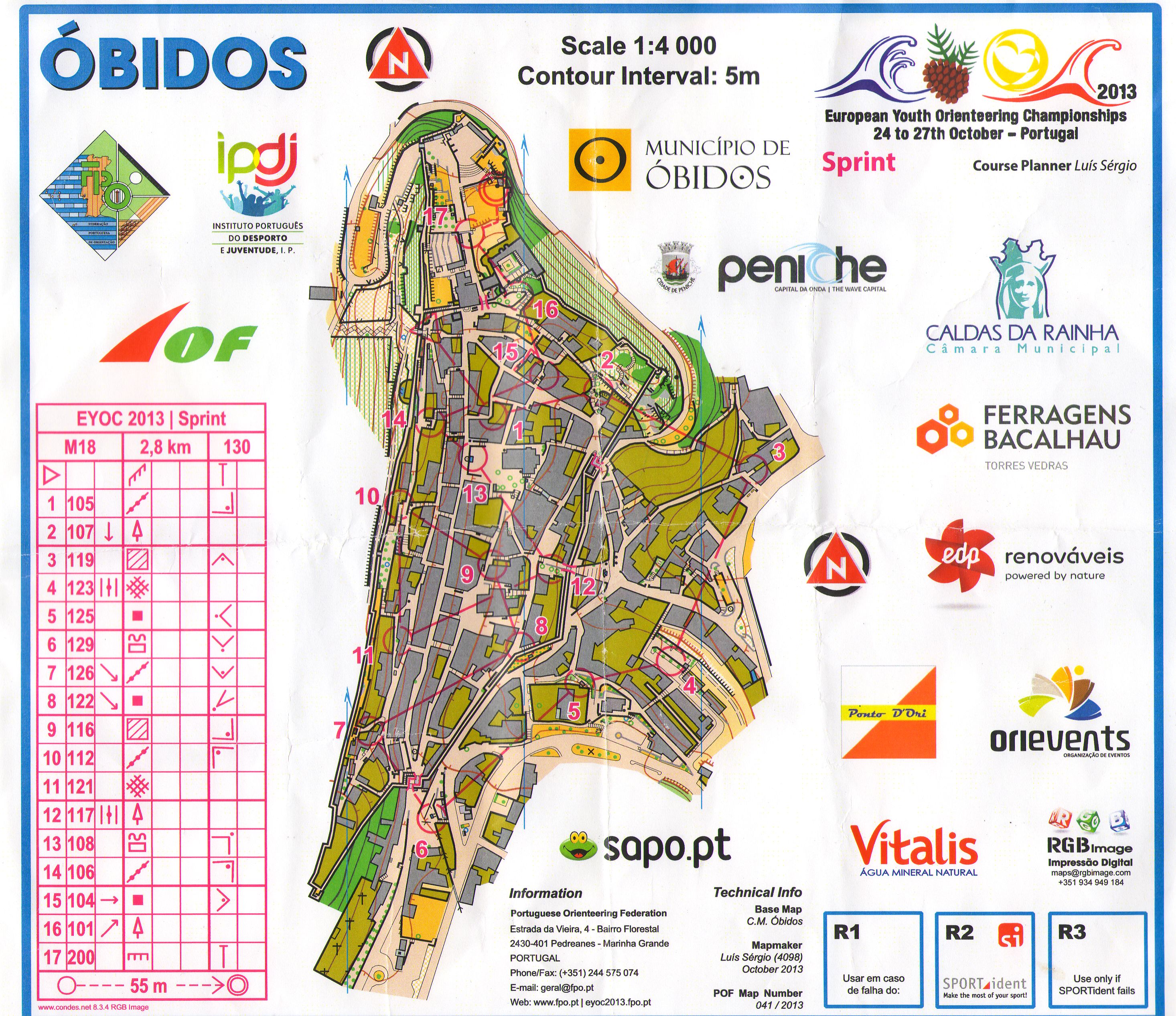 EYOC 2013 - sprint (25.10.2013)