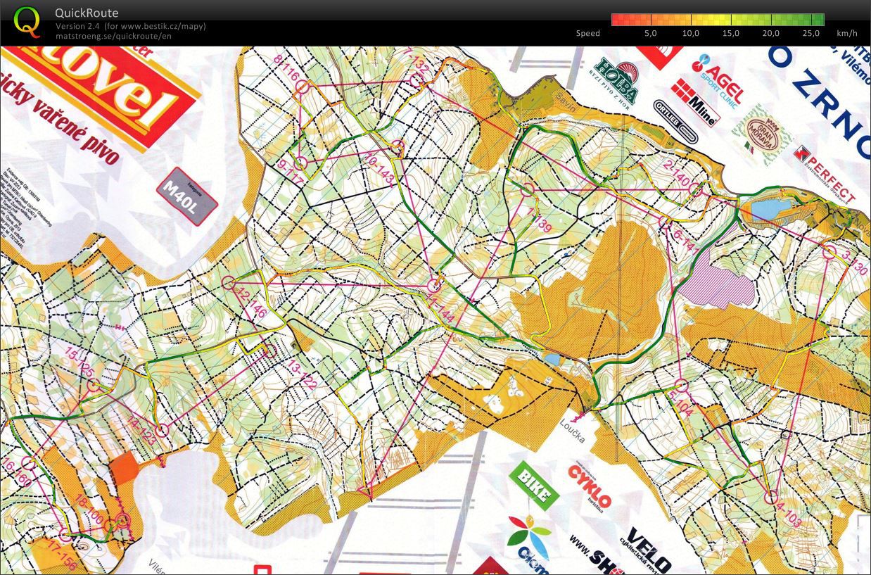ČP MTBO Vilémov u Litovle (08.09.2013)