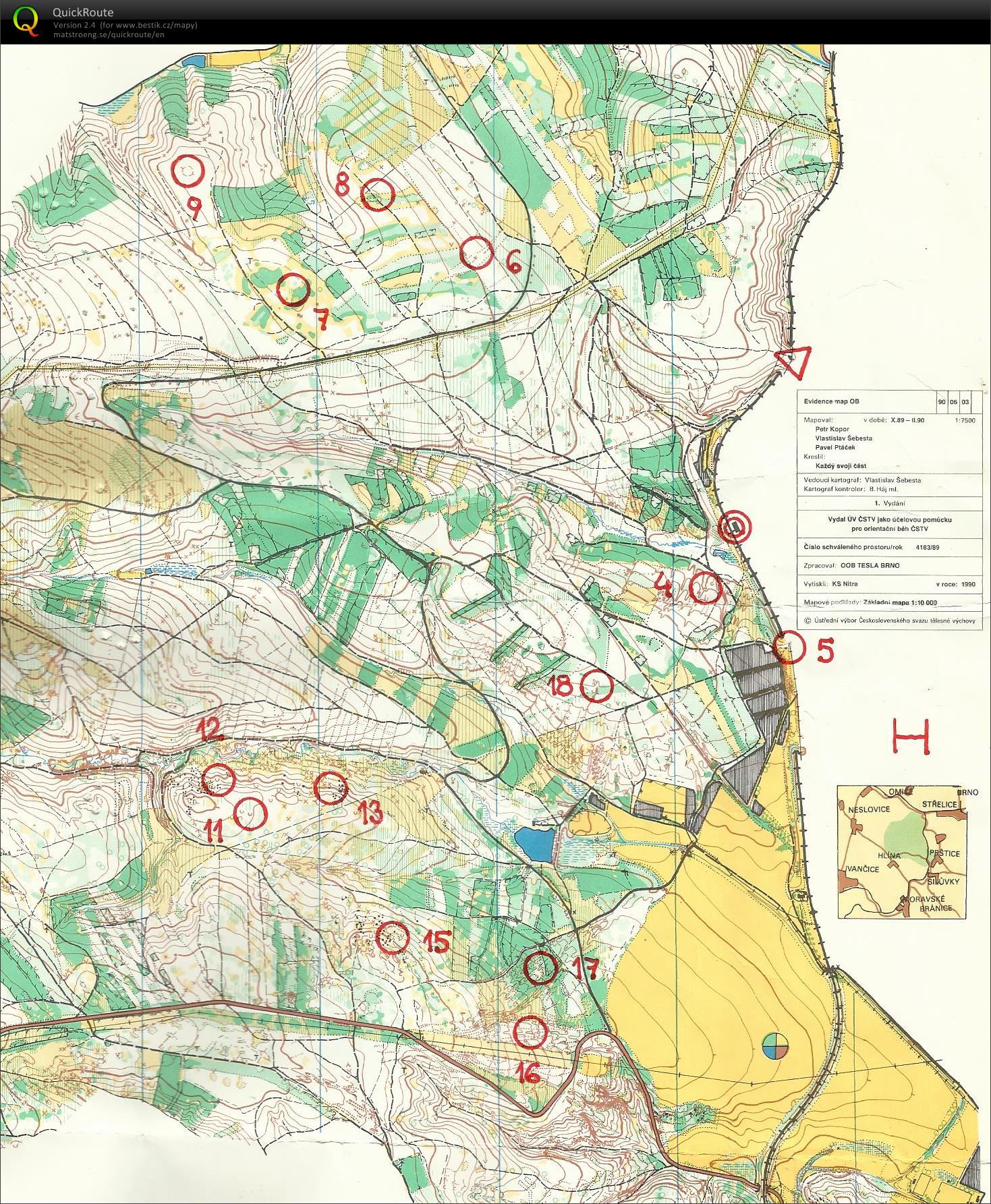 Návrat ke kořenům (OBL - skorelauf) (26.01.2014)