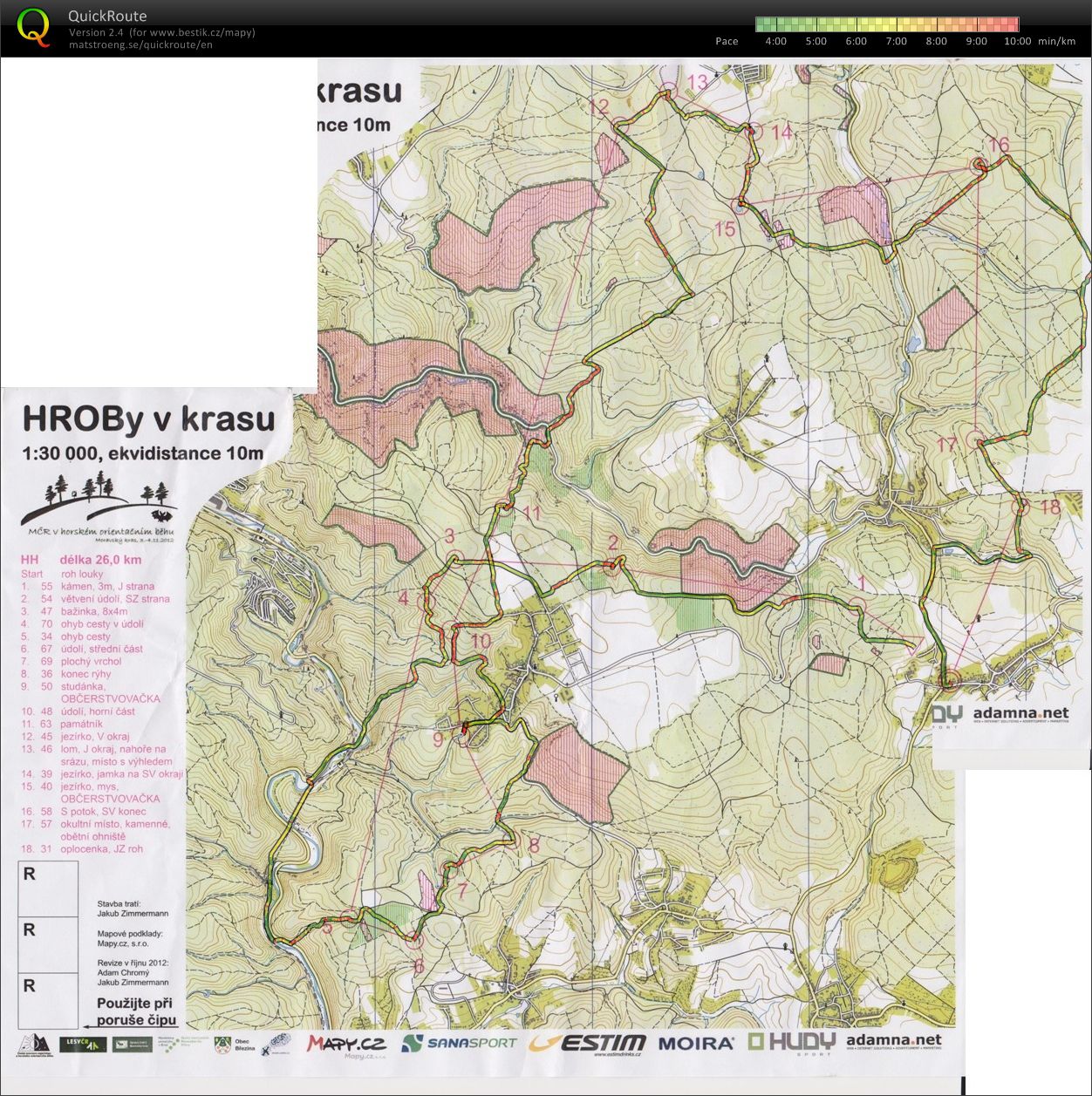 MČR HROB 2012, neděle (04.11.2012)