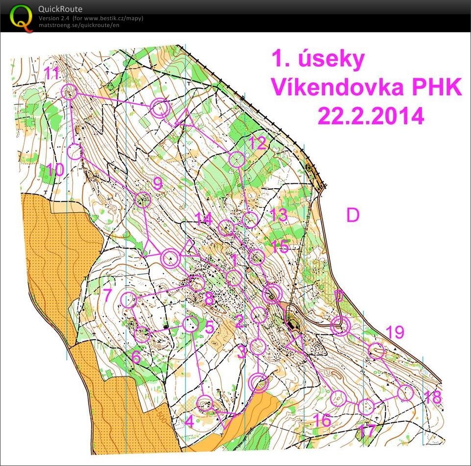 farstované úseky Čerťáky (22.02.2014)