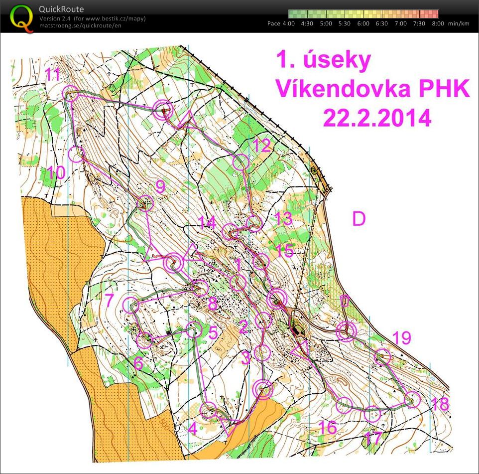 farstované úseky Čerťáky (22.02.2014)