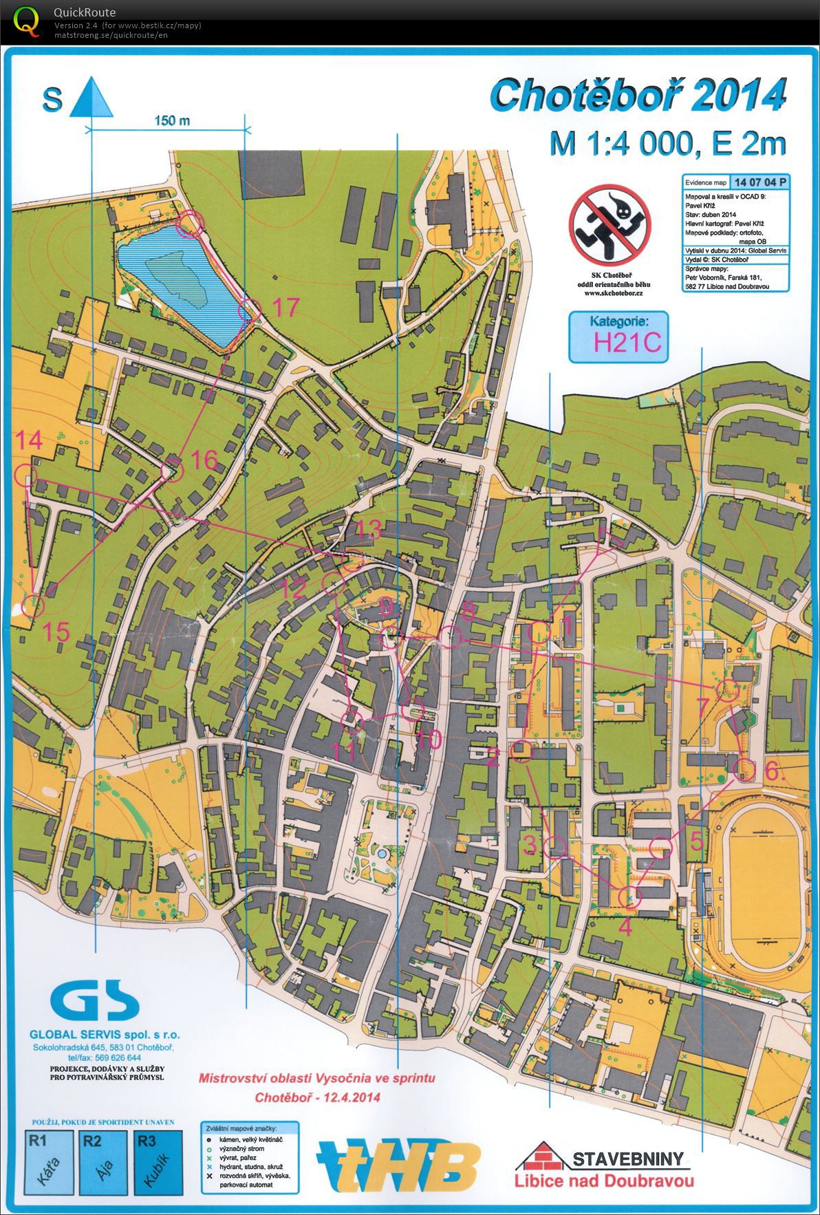 M Vysočiny sprint (12.04.2014)
