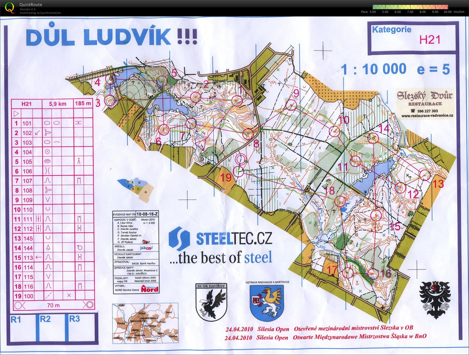 5.JKŽ - Důl Ludvík !!! (24.04.2010)