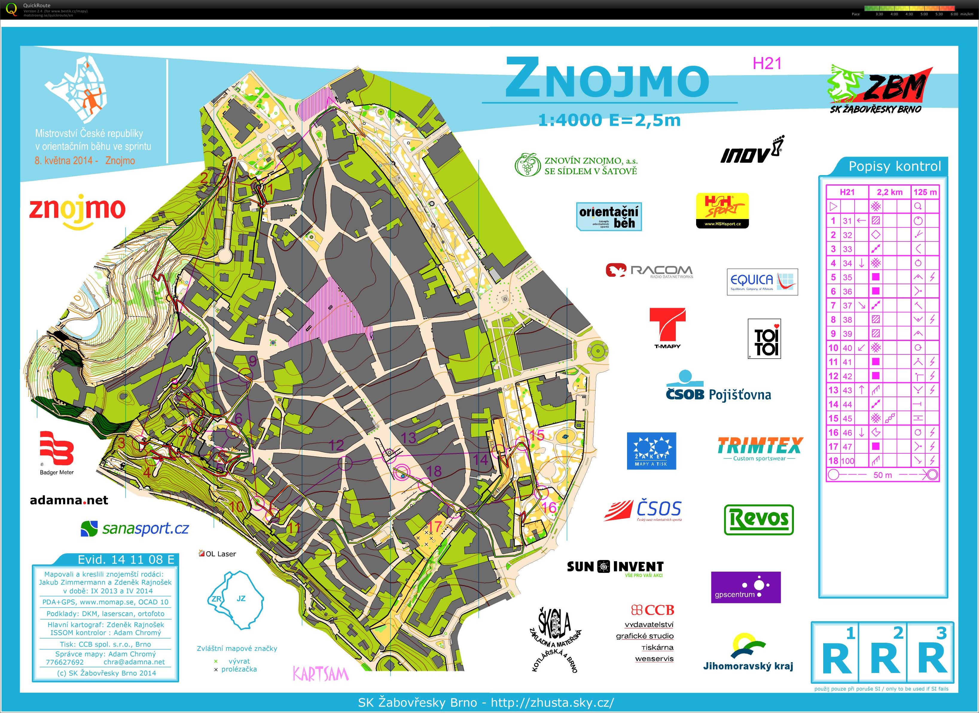 MČR sprint Znojmo (H21A) (08.05.2014)