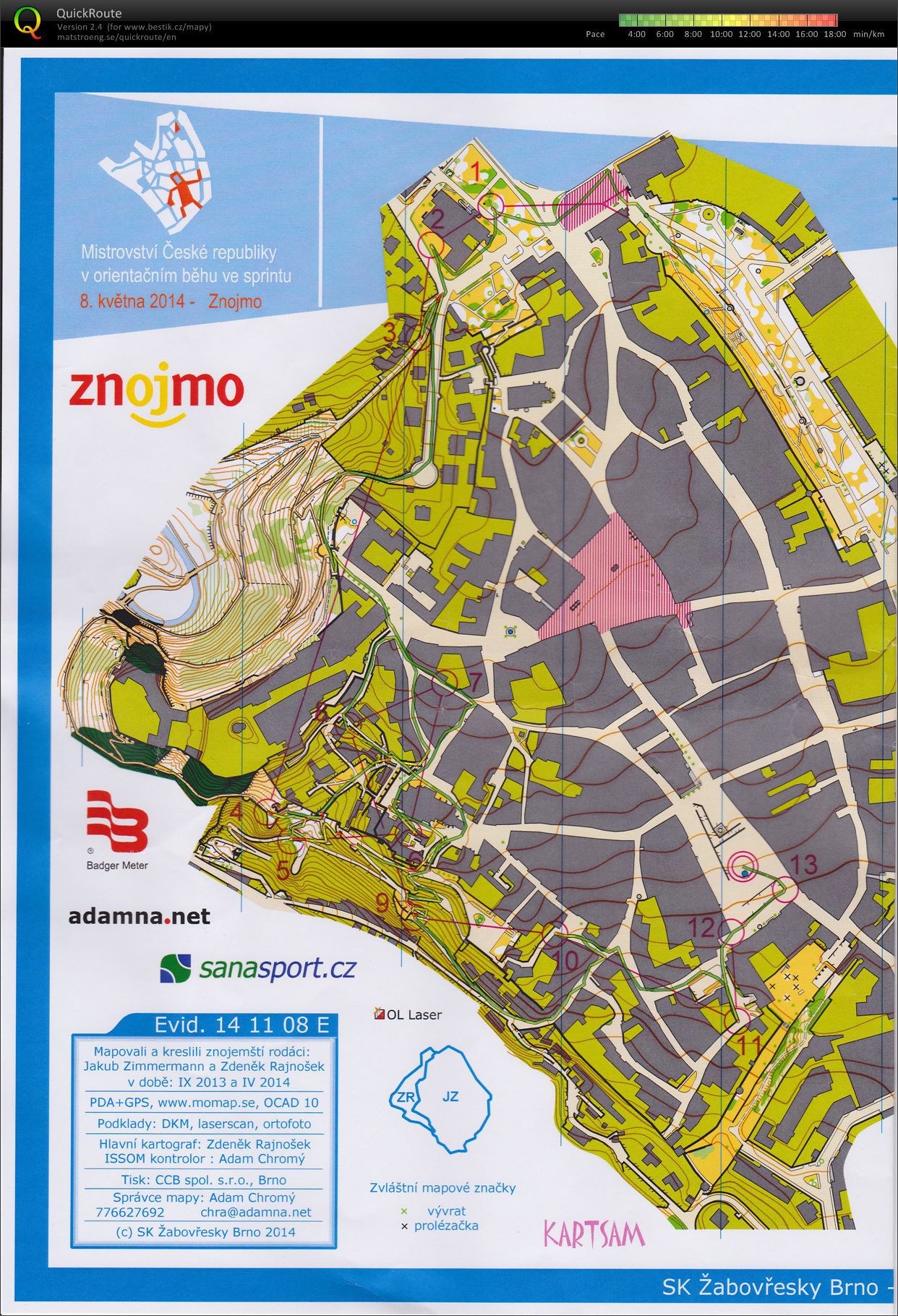 MČR sprint (08.05.2014)