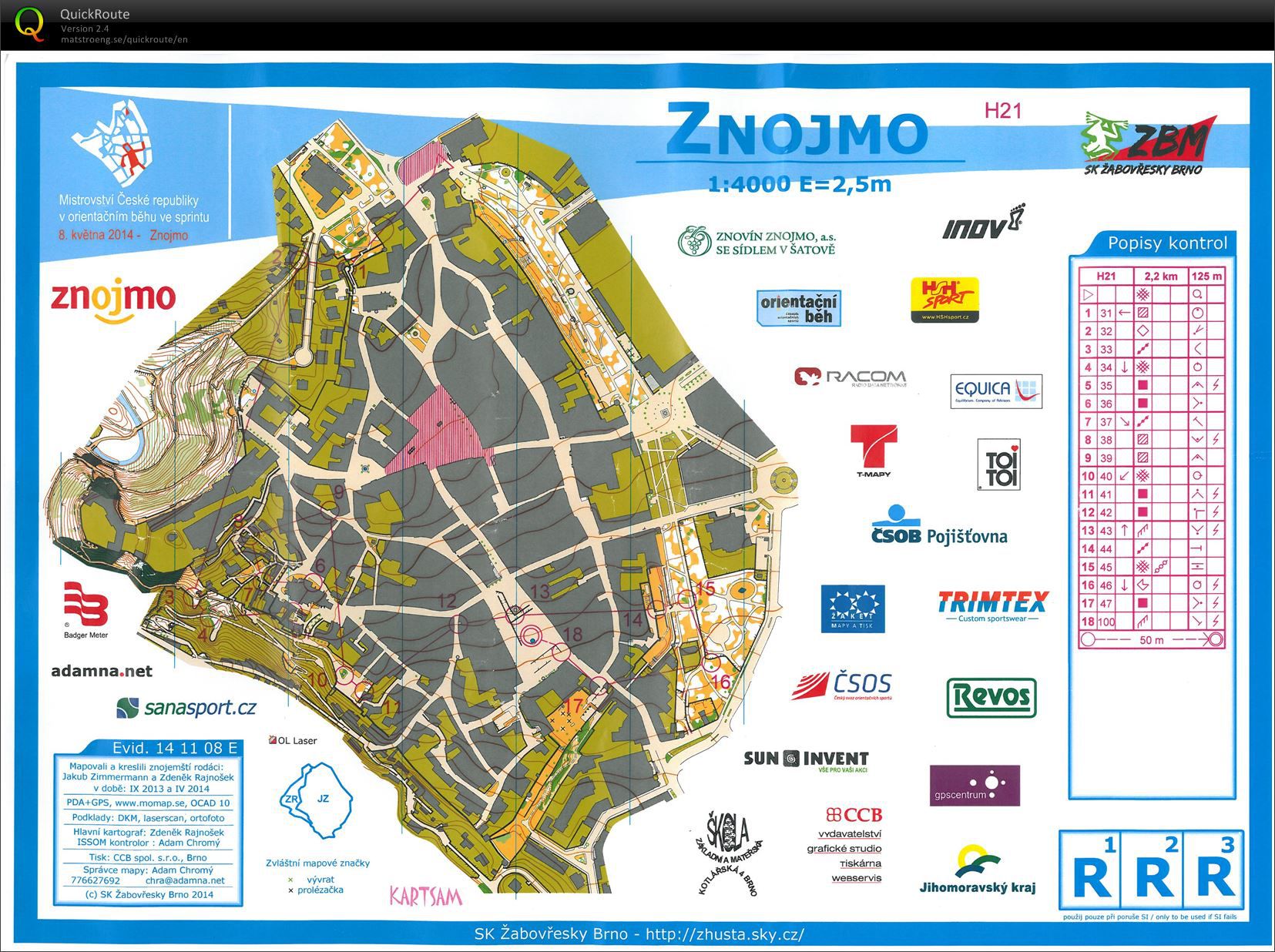 MČR sprint (08.05.2014)