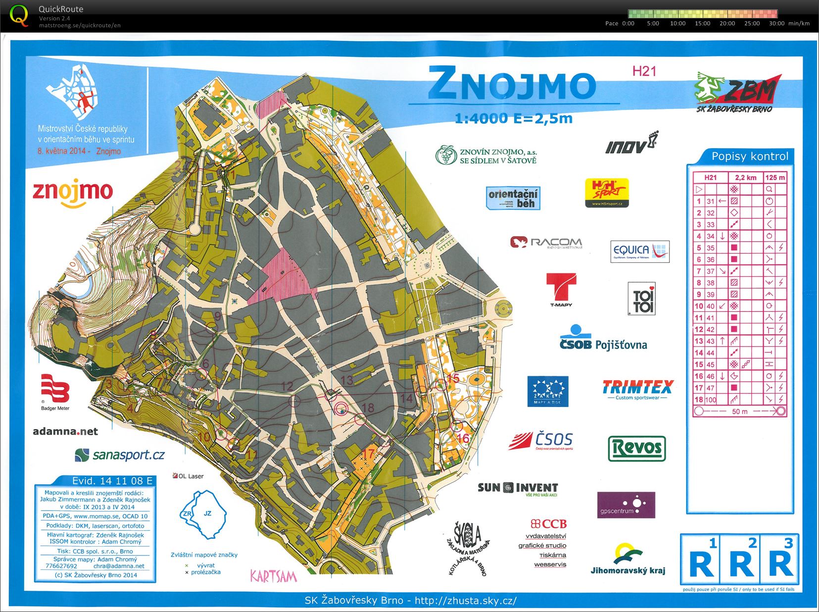 MČR sprint (08.05.2014)