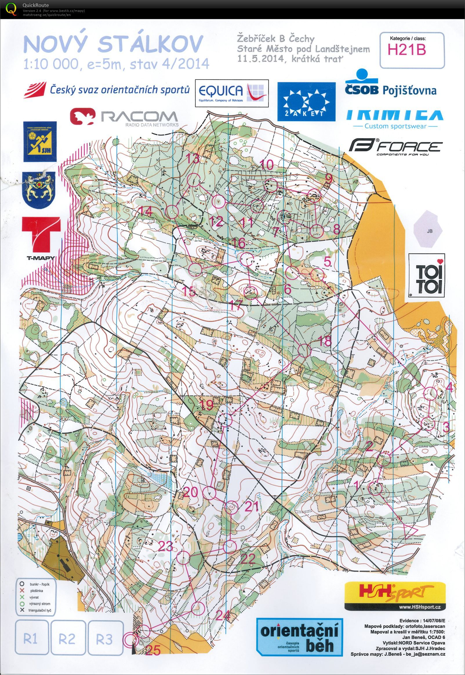 2. ŽB Čechy: middle (11.05.2014)