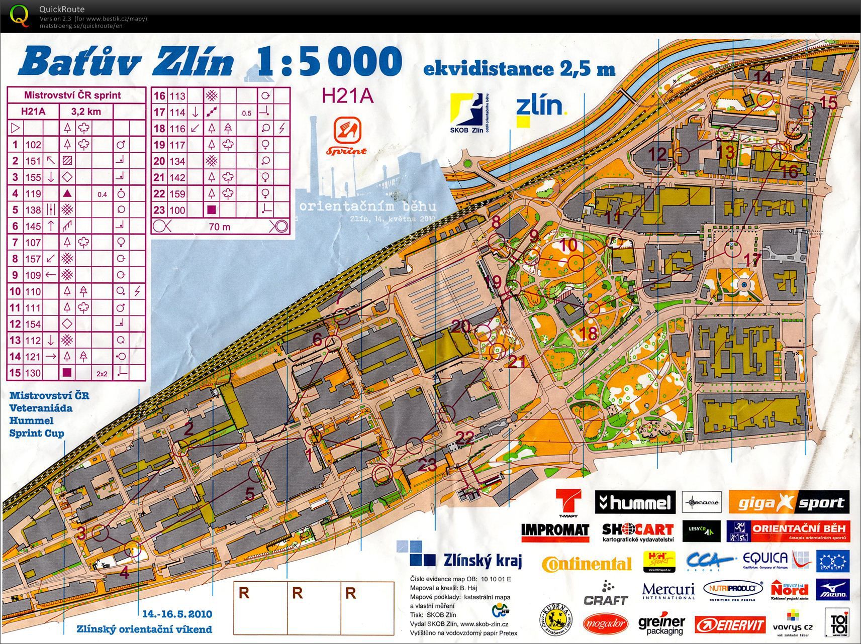 MČR sprint (14.05.2010)
