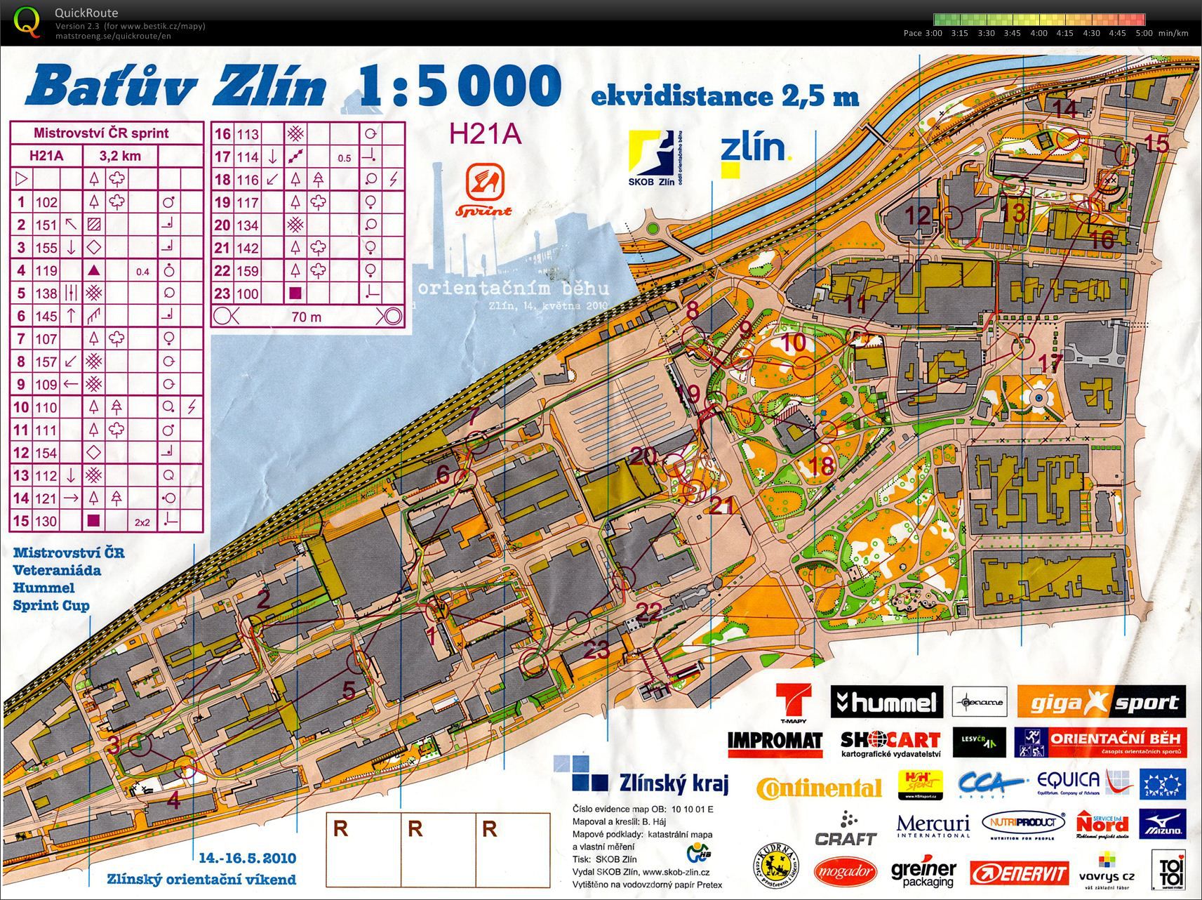 MČR sprint (14.05.2010)