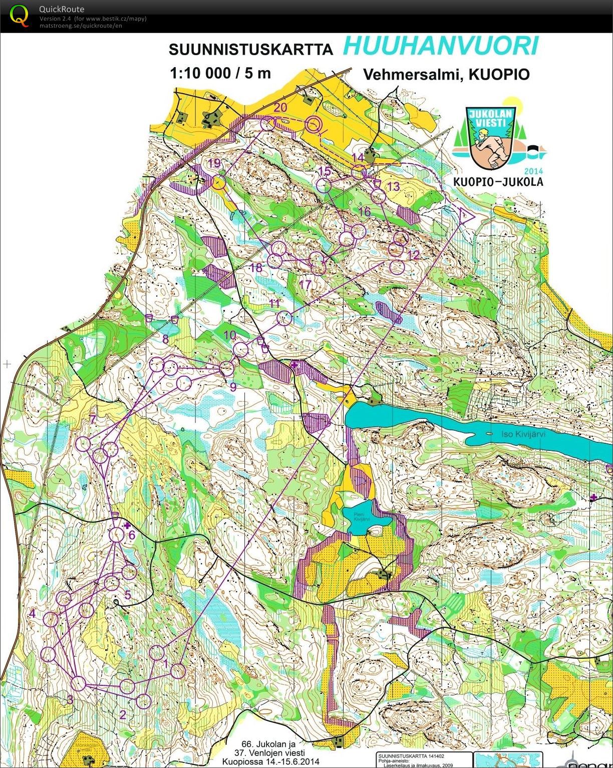 Jukola 2014 (14.06.2014)
