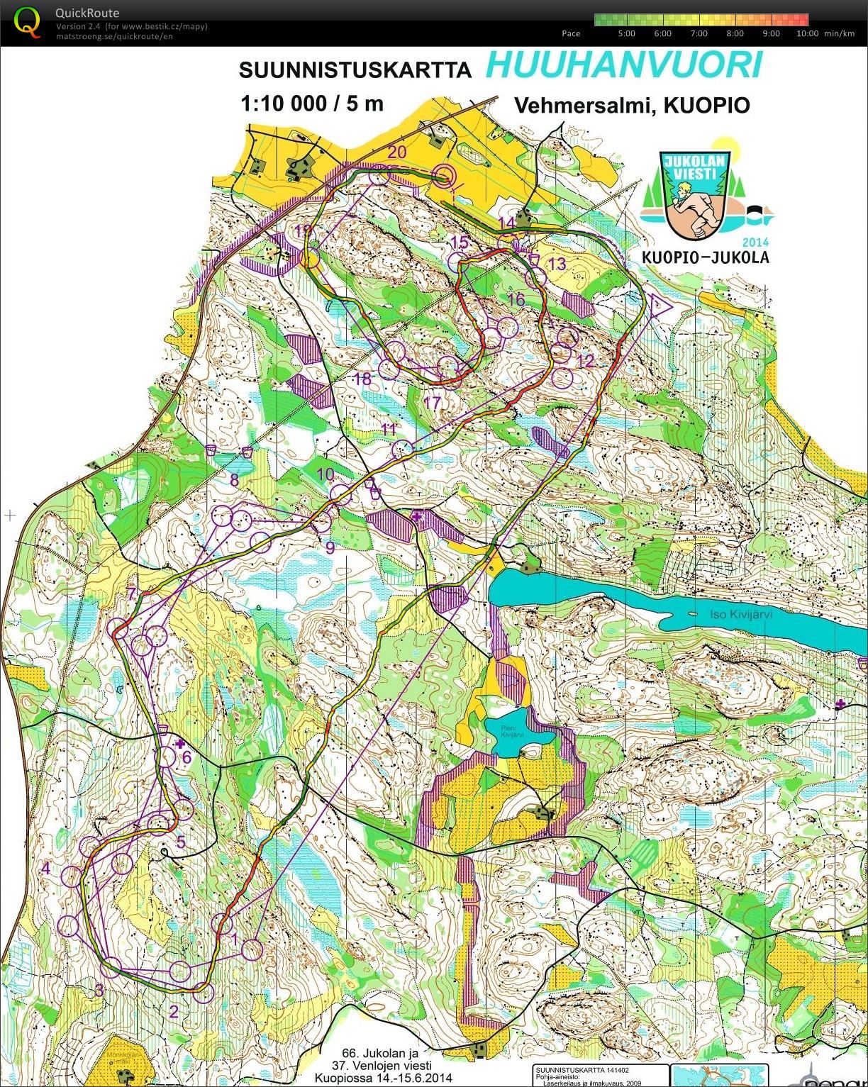Jukola 2014 (14.06.2014)