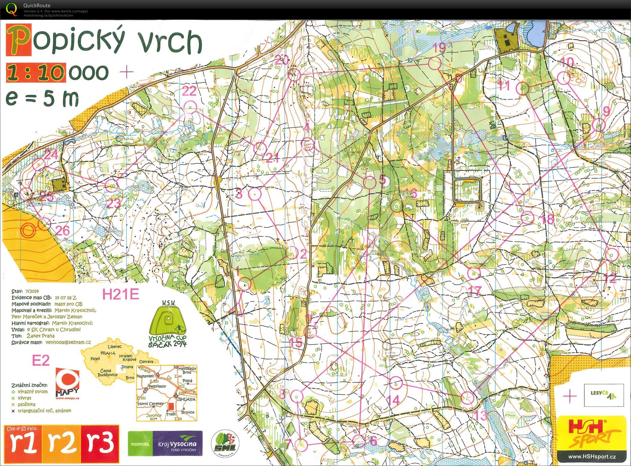 HSH Vysočina cup-E2 (19.07.2014)