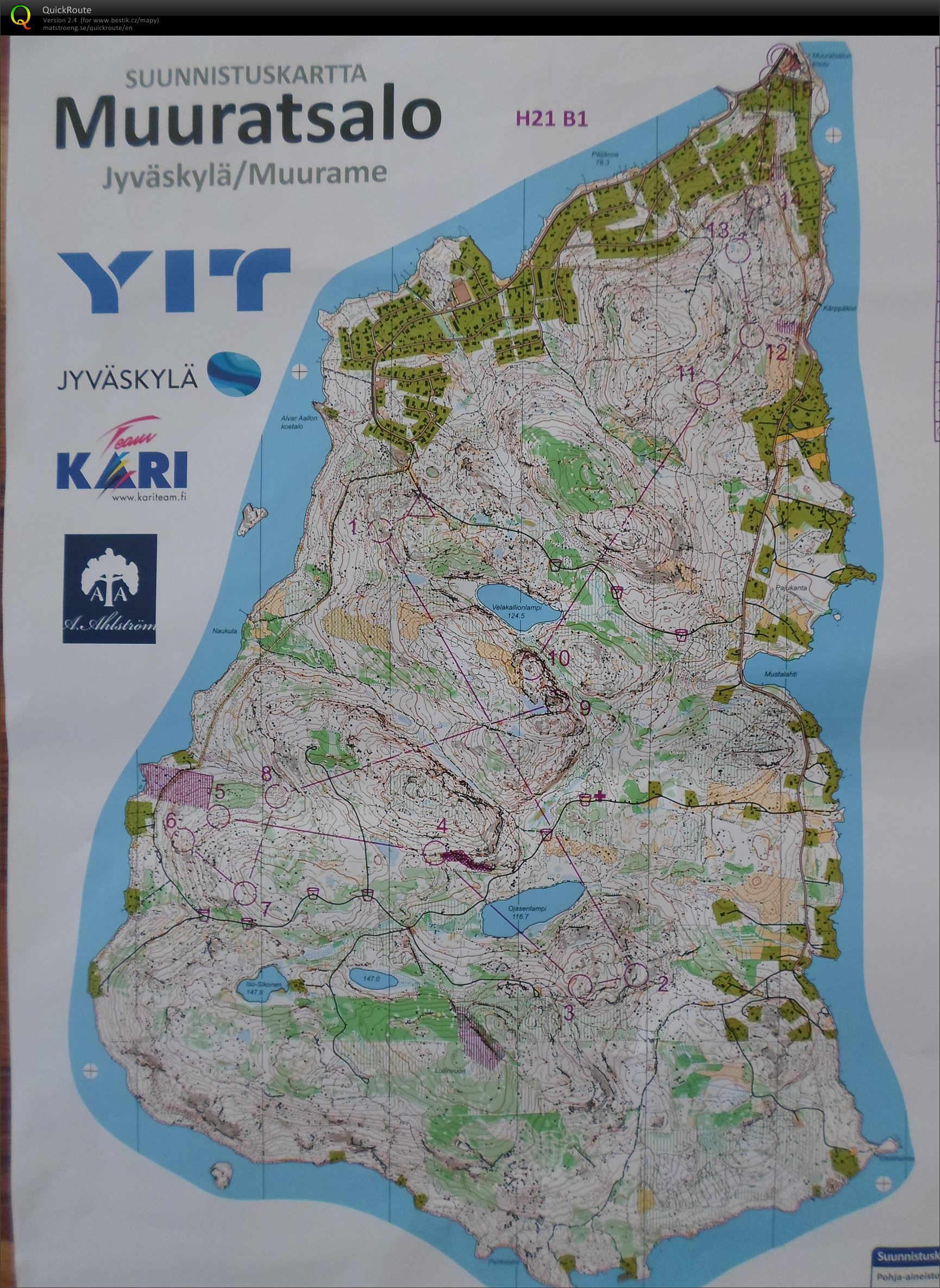 Mistrovství Finska na klasice, finále B1 (07.09.2014)