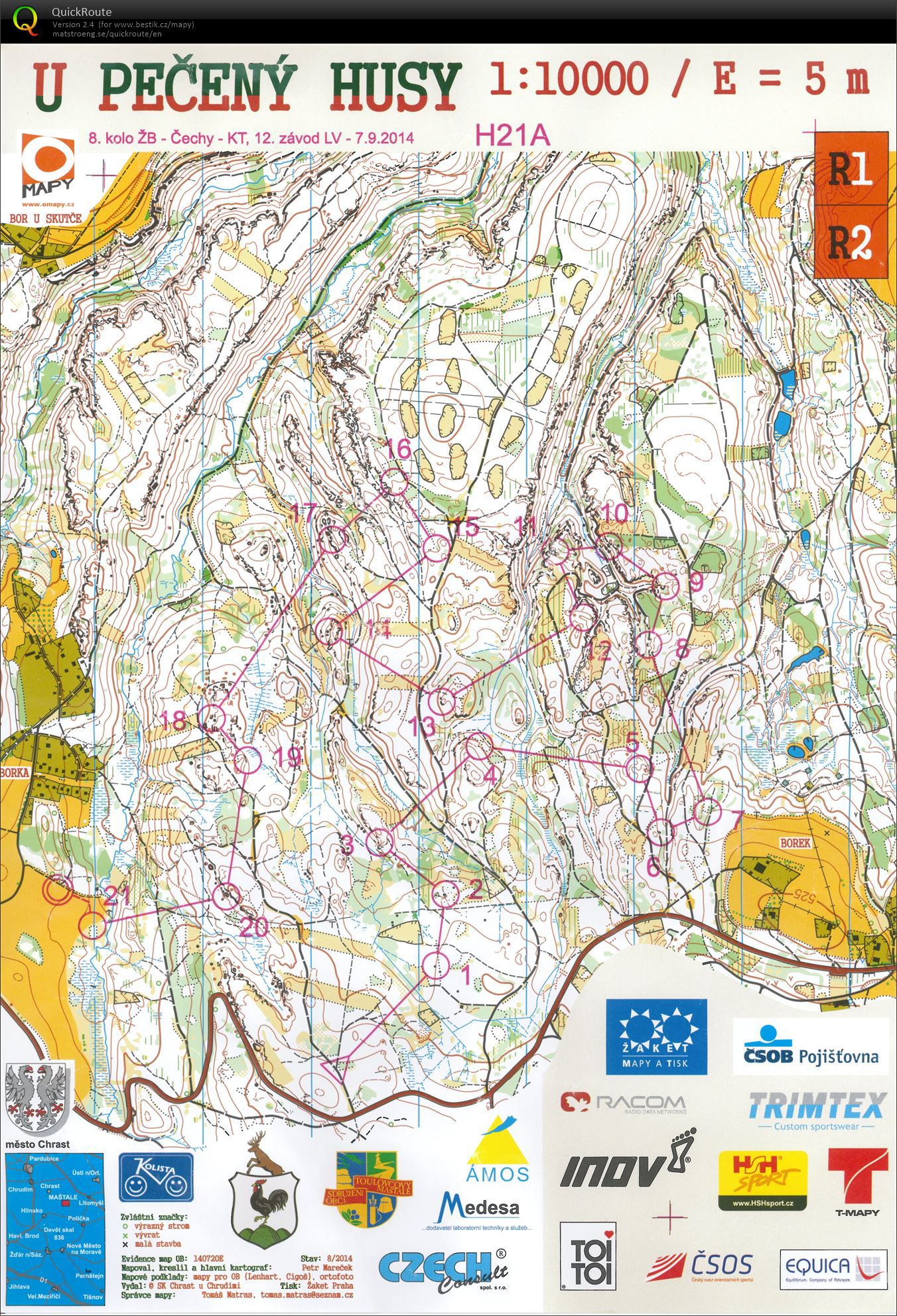8. ŽB Čechy: middle (07.09.2014)