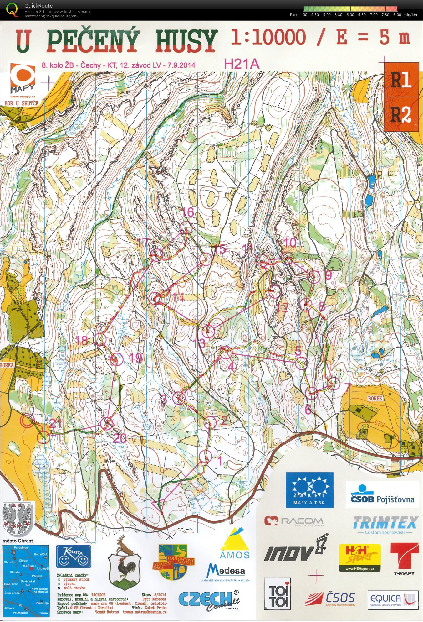 8. ŽB Čechy: middle (07.09.2014)