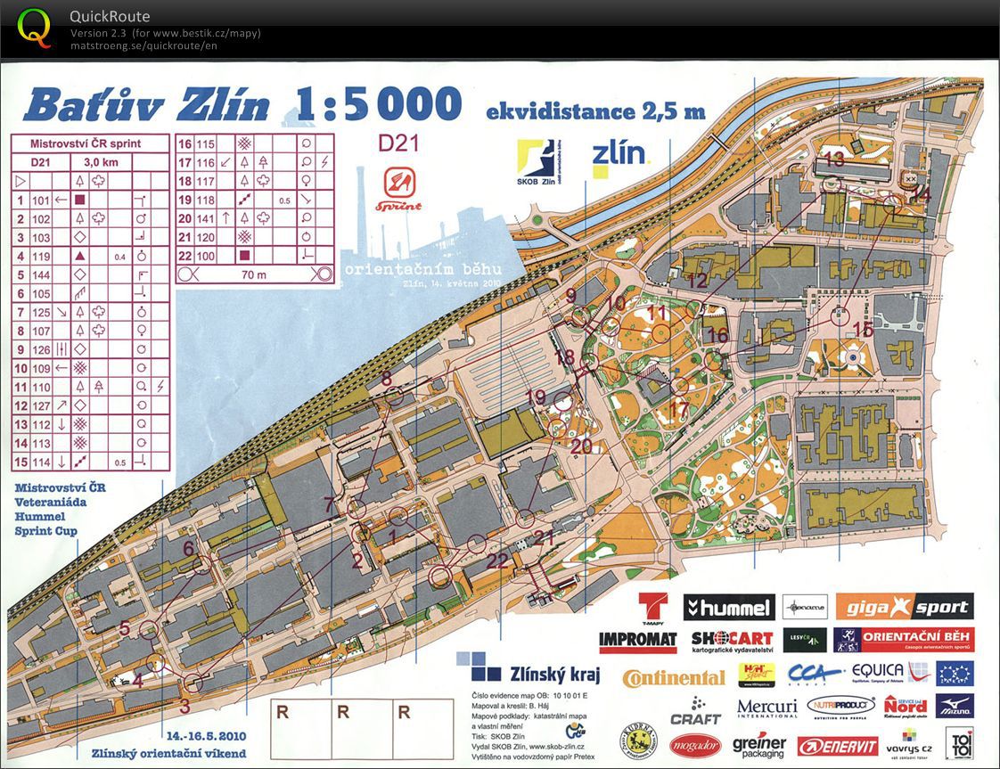MČR šprint (14.05.2010)