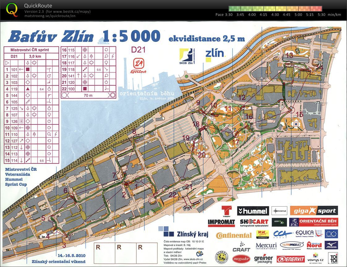 MČR šprint (14.05.2010)