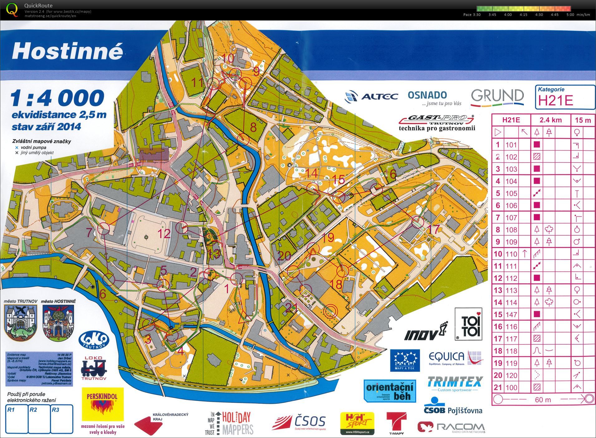 10. ČP: sprint (13.09.2014)