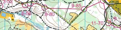 ČP MTBO sprint Říčany (04.10.2014)