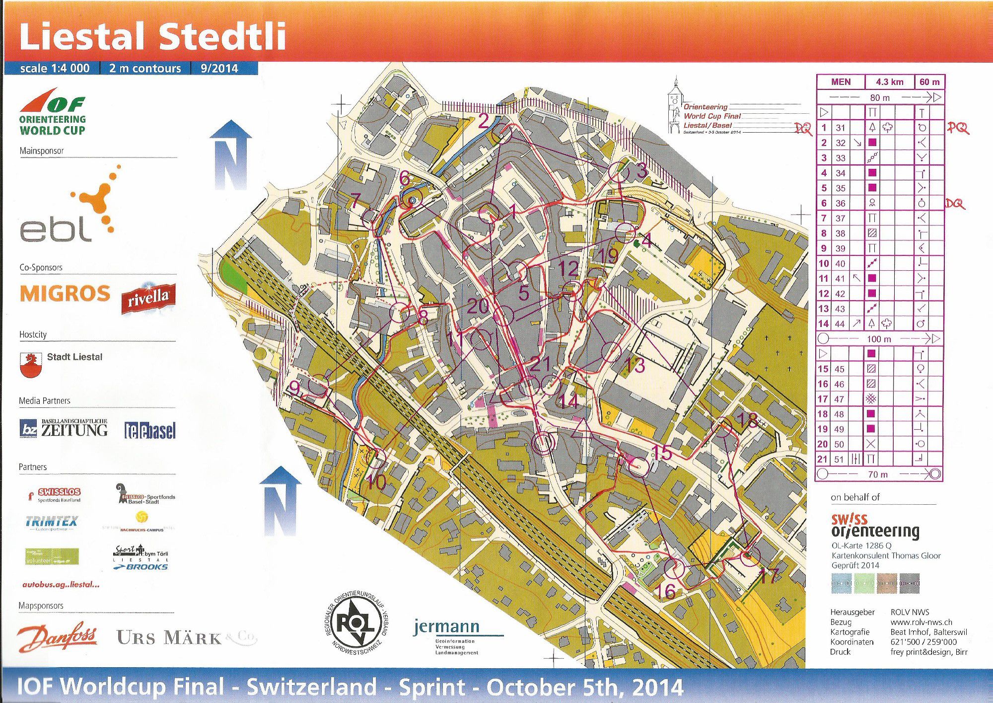 World cup final Sprint distance (14.) (07.10.2014)