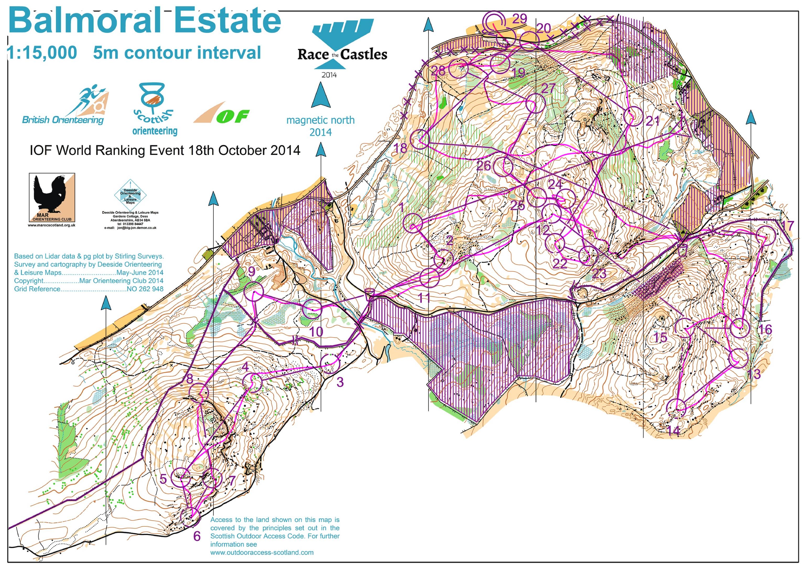 TC Scotland - 09 Race the castle - Balmoral long WRE (18.10.2014)