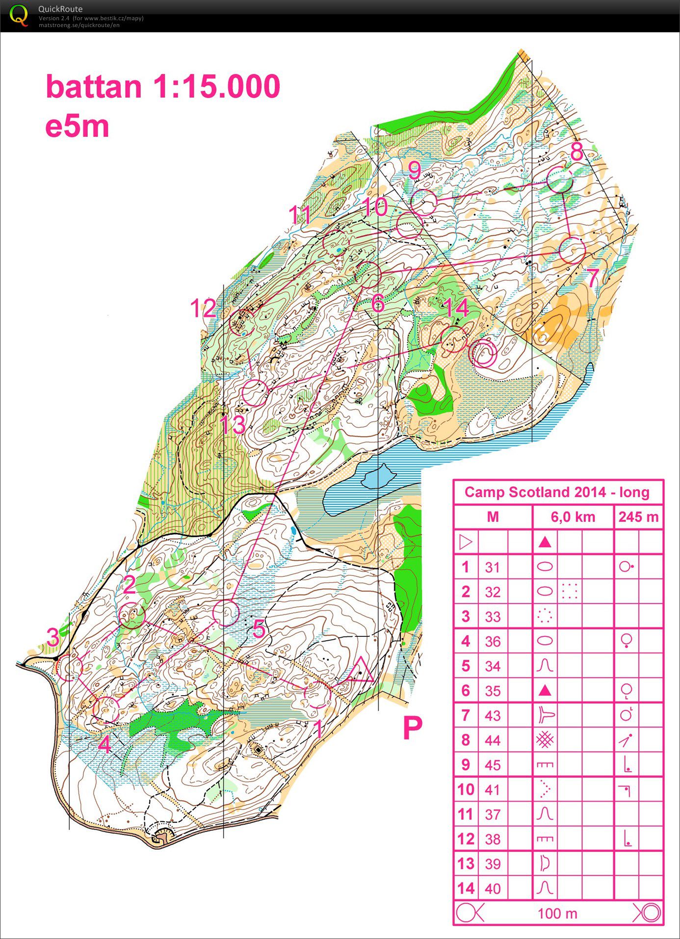 TC Scotland - 03 zkrácený long rychle (14.10.2014)