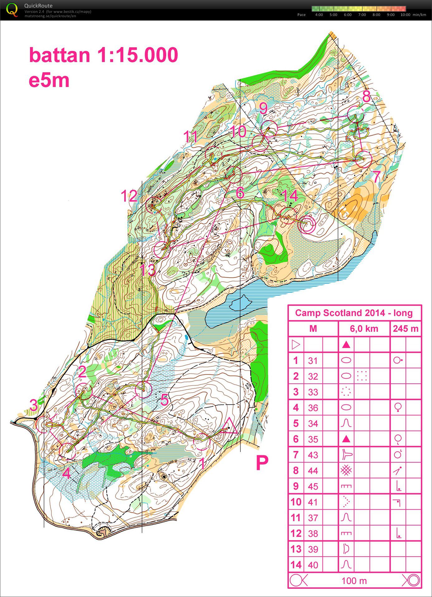 TC Scotland - 03 zkrácený long rychle (14.10.2014)