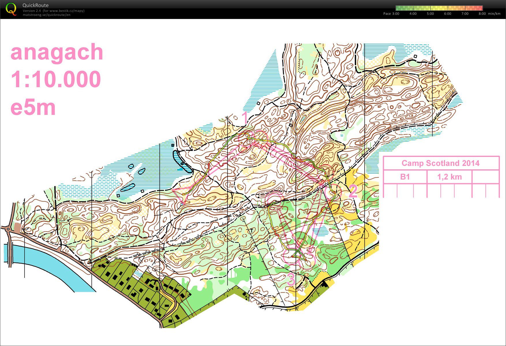 TC Scotland - 06b štafetové úseky (B) (16.10.2014)