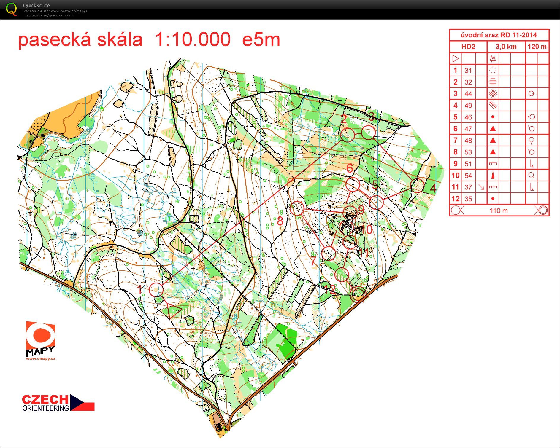 RD-Úvodní sraz_Blatiny: metodická zkrácená trať (2.část) (29.11.2014)
