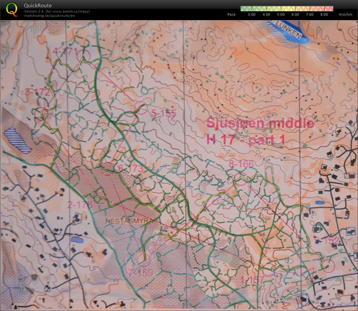 WRE Sjusjoen middle part 1 (14.12.2014)