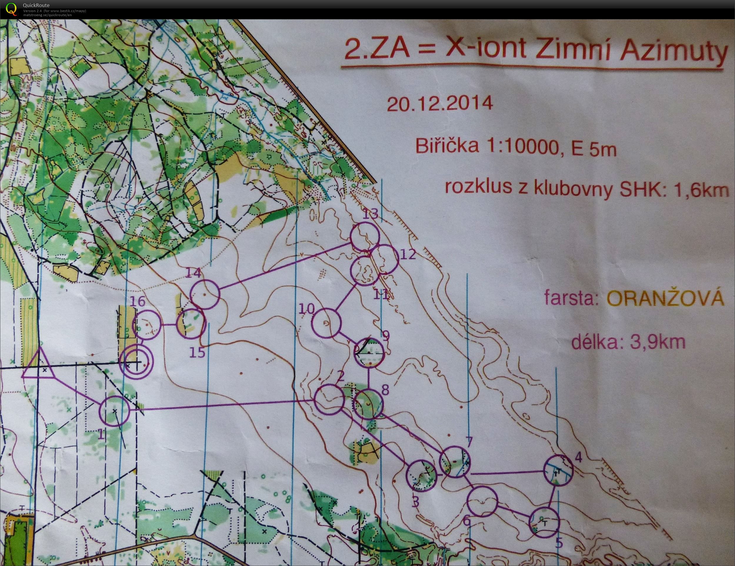 2.Zimní azimuty (20.12.2014)