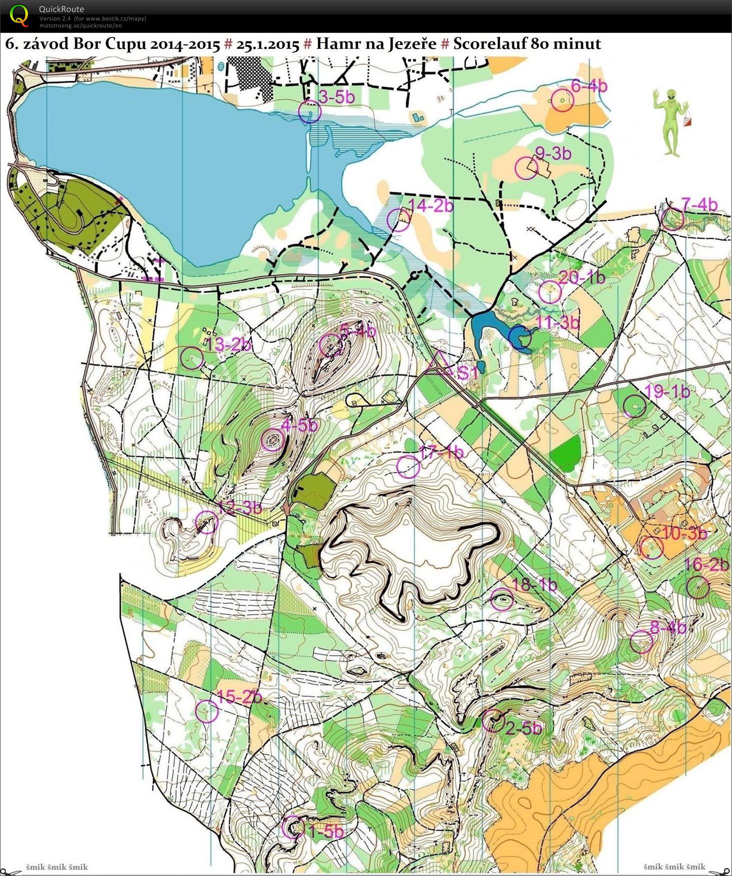 BorCup (6.) Hamr na Jezeře (25.01.2015)