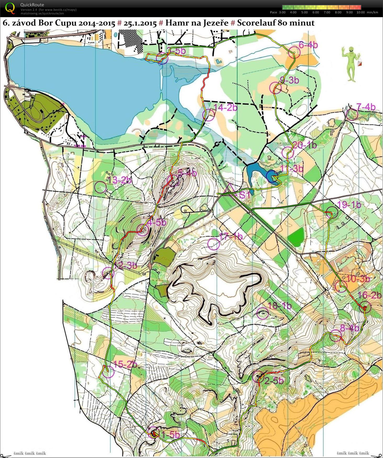 BorCup (6.) Hamr na Jezeře (25.01.2015)