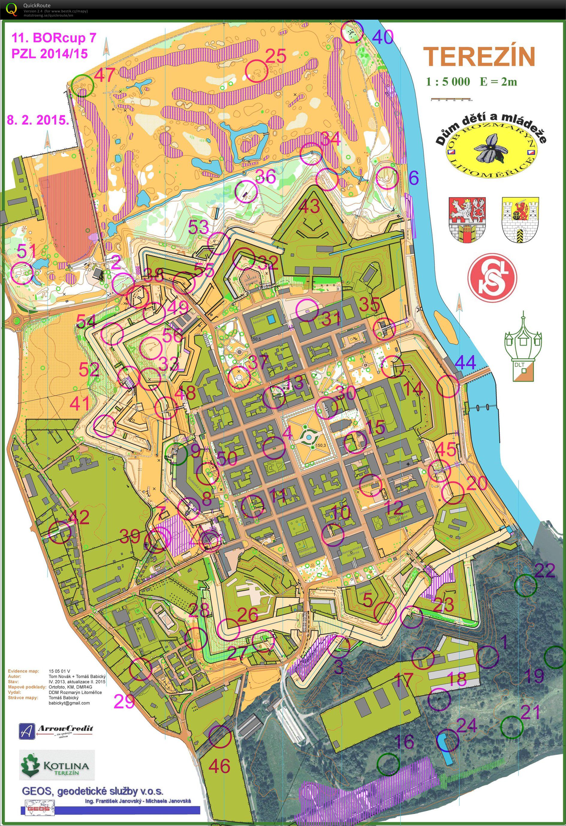 BorCup 7. TEREZÍN "Sprint" (08.02.2015)