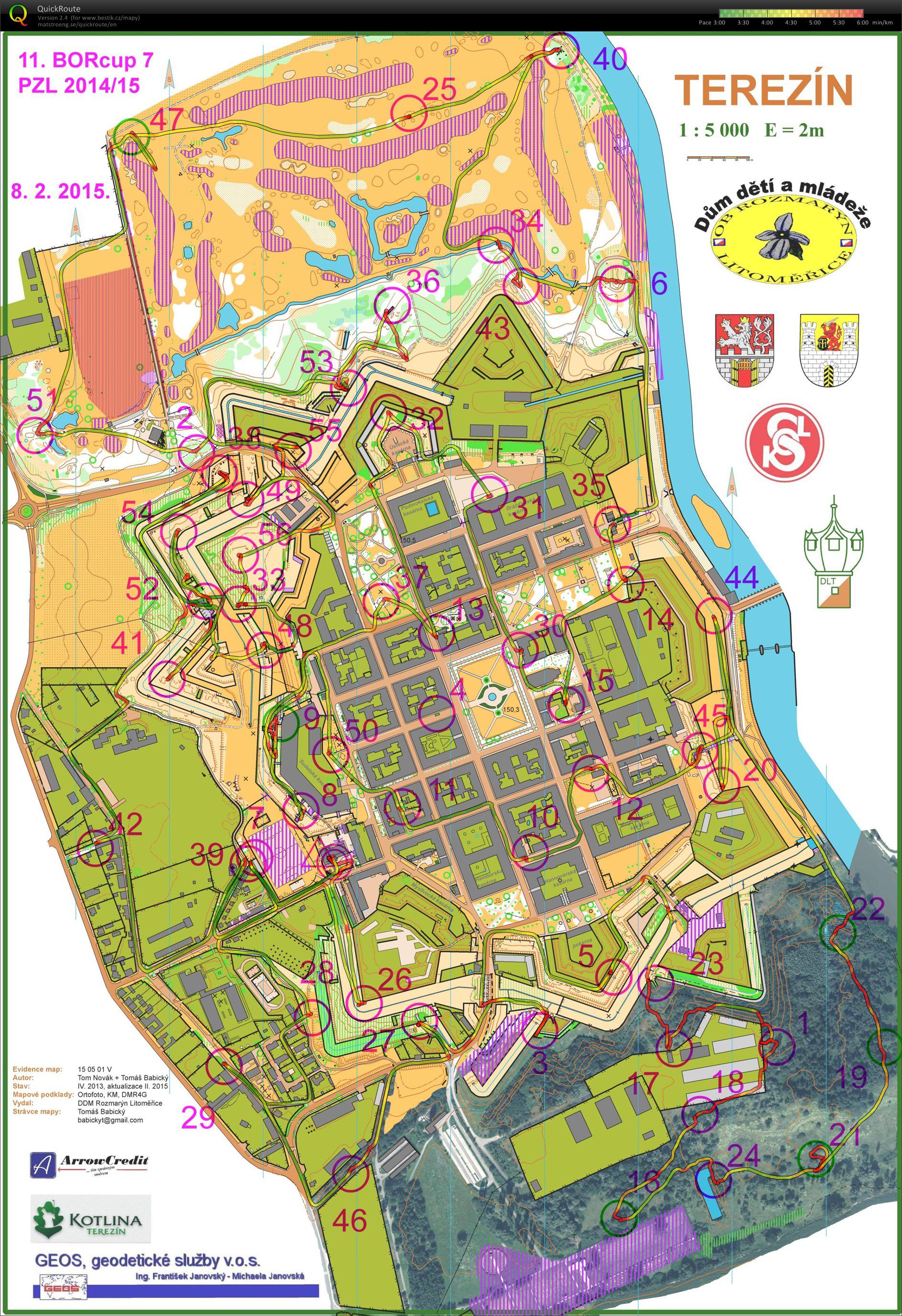 BorCup 7. TEREZÍN "Sprint" (08.02.2015)