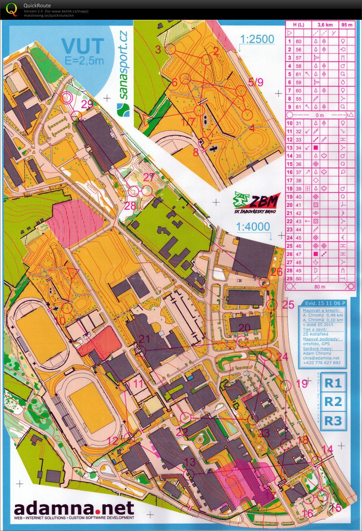 BZL Adamna Cup Brno VUT (15.03.2015)